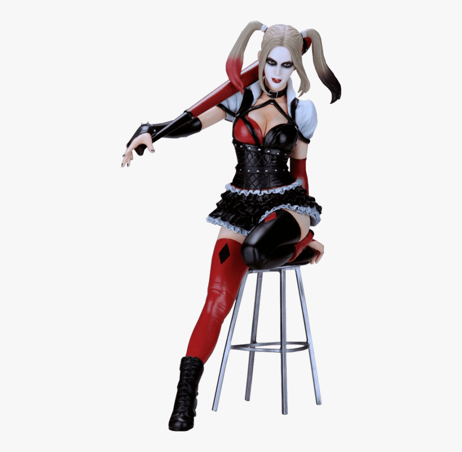 Clip Art Dc Comics Fantasy Figure - Dc Harley Quinn Figurine, Transparent Clipart