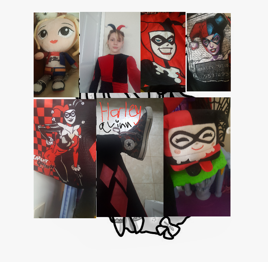 Clip Art Harley Quinn Blanket - Girl, Transparent Clipart