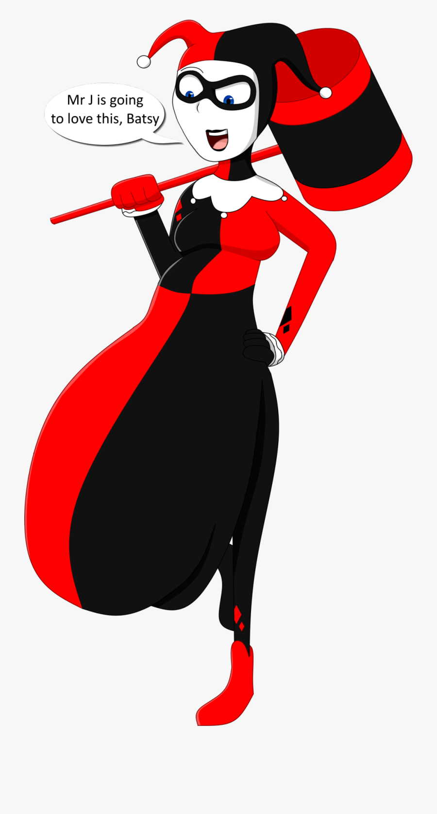 Transparent Batman Comic Png - Comic Harley Quinn Png, Transparent Clipart