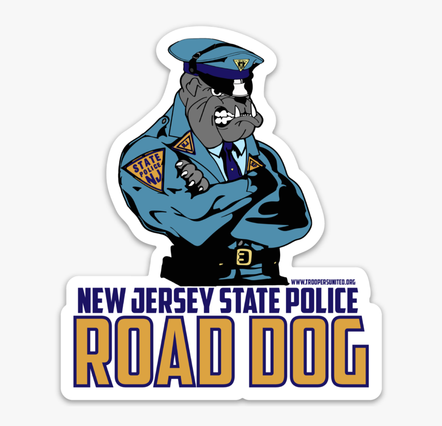 Nj State Trooper Cartoon, Transparent Clipart