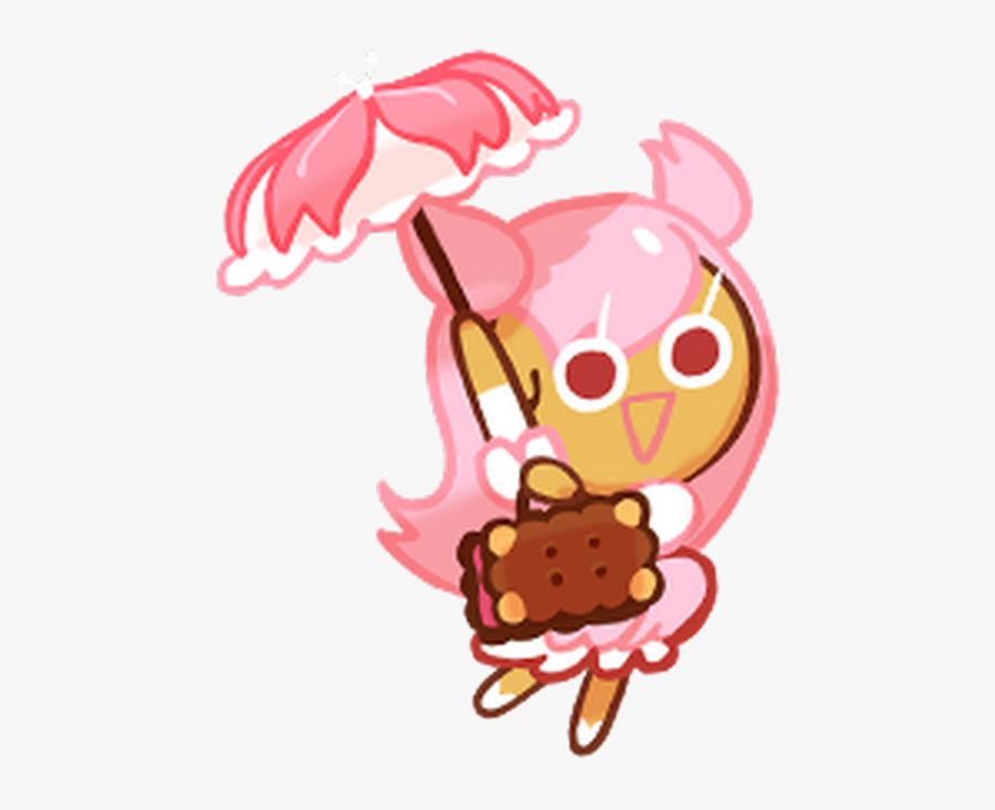 Cherry Blossom Cookie Run Transparent, Transparent Clipart