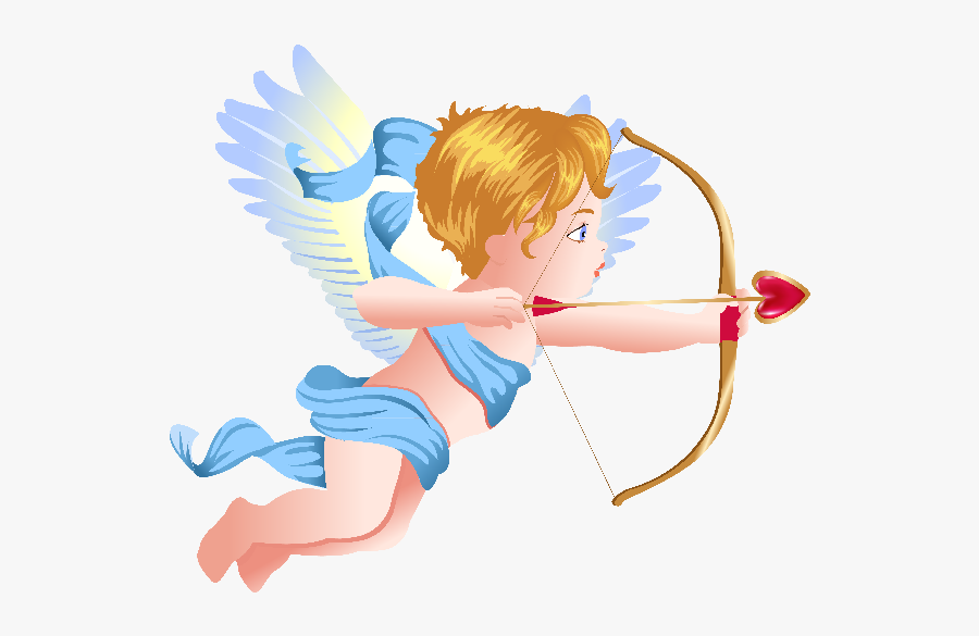 Cupid Boy And Girl - Baby Girl Cupid, Transparent Clipart