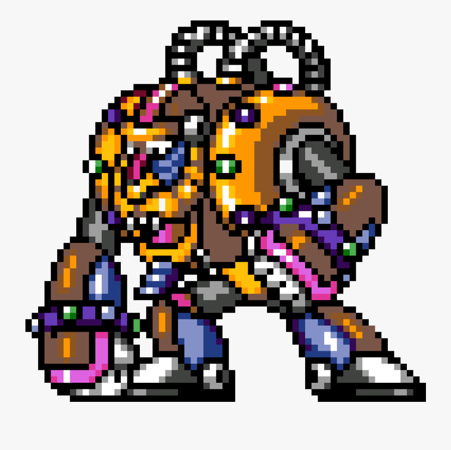 Spark Mandrill Pixel Art, Transparent Clipart