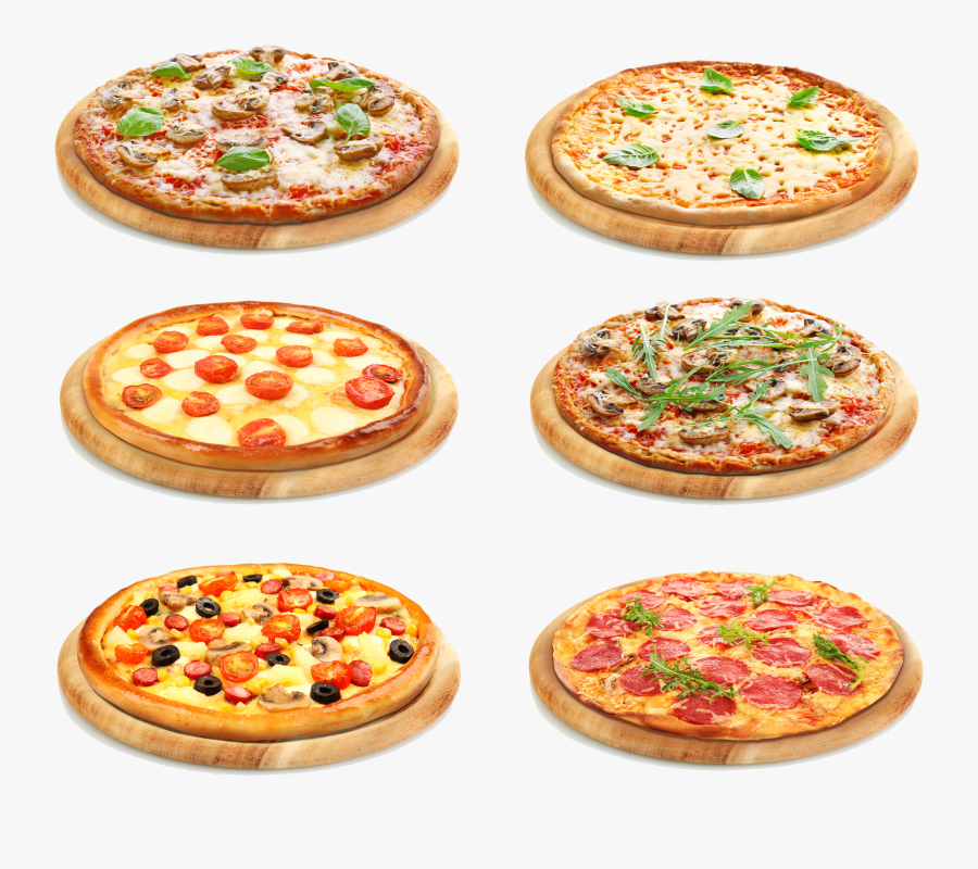 Pepperoni Pizza European, Transparent Clipart