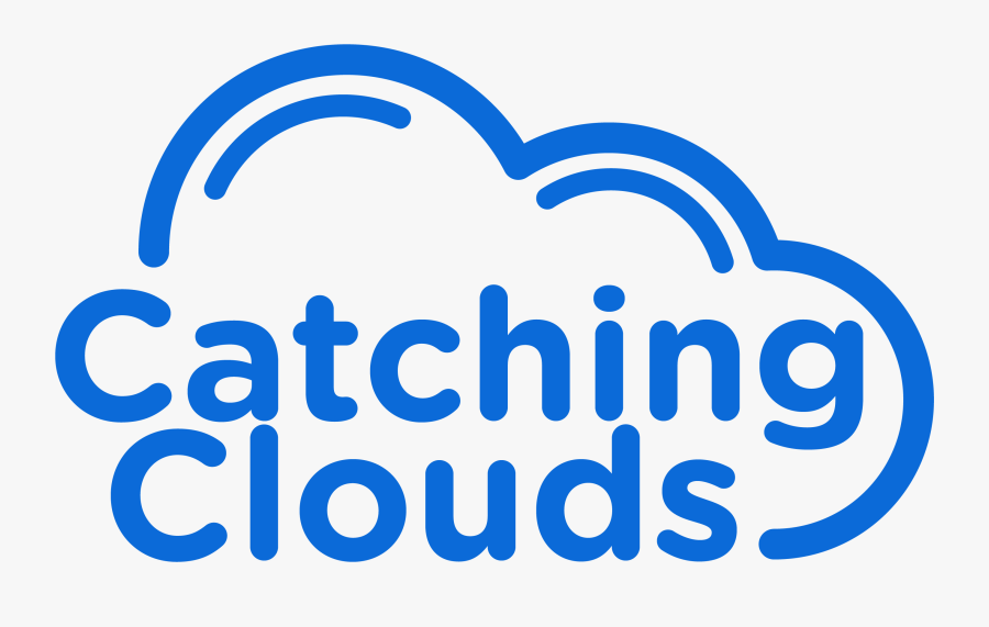 Catching Clouds Logo, Transparent Clipart