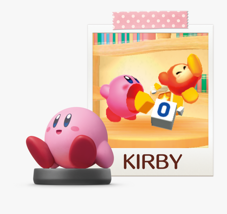 Nintendo Of America على تويتر - Kirby Amiibo Png, Transparent Clipart