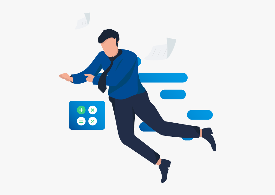 Comptabilité Illustration - Jumping, Transparent Clipart