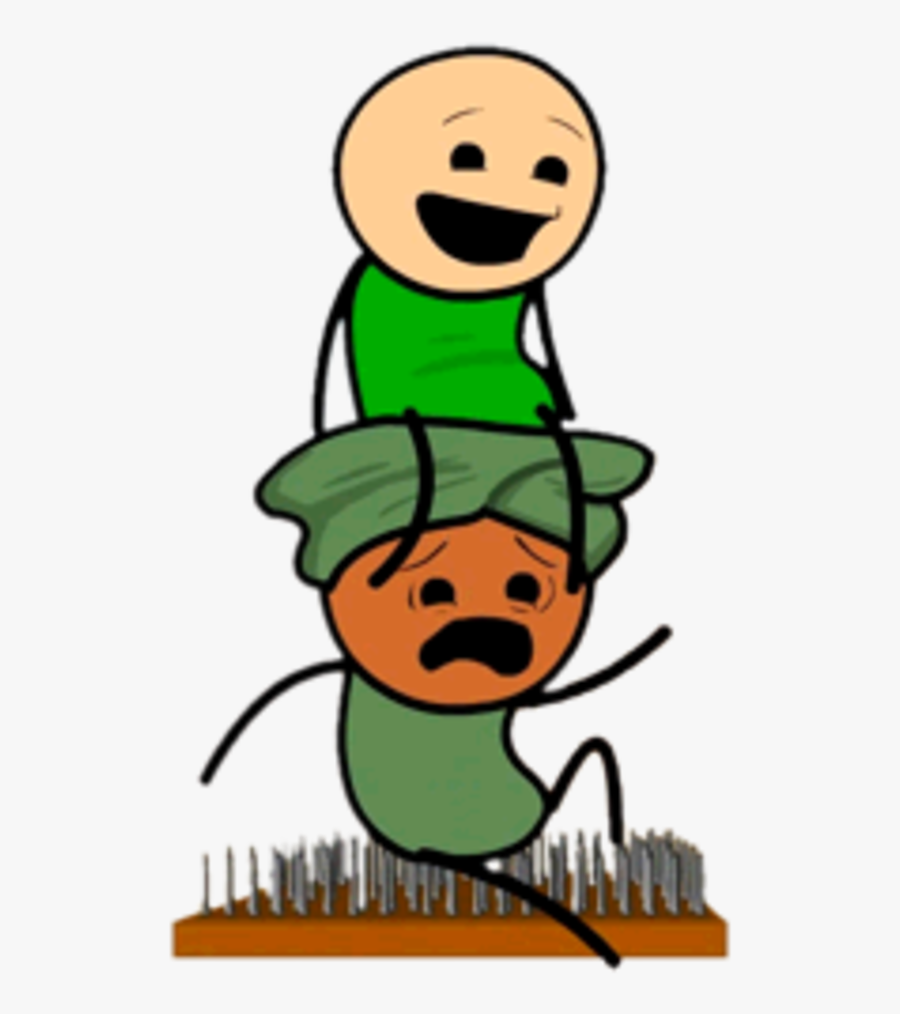 The Man Who Could Sit Anywhere - Cyanide And Happiness Drawing, Transparent Clipart