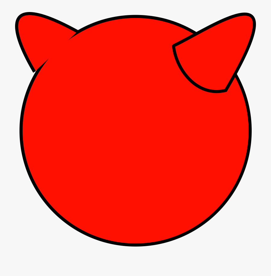 Freebsd Demon Logo 2d Clip Arts - Freebsd Logo Png, Transparent Clipart