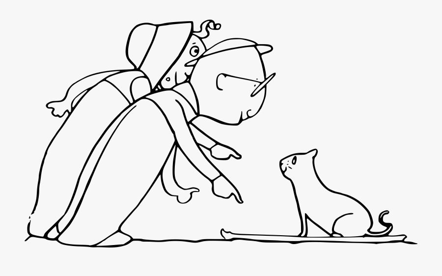 Sit Kitty Sit Clip Arts - Cartoon, Transparent Clipart