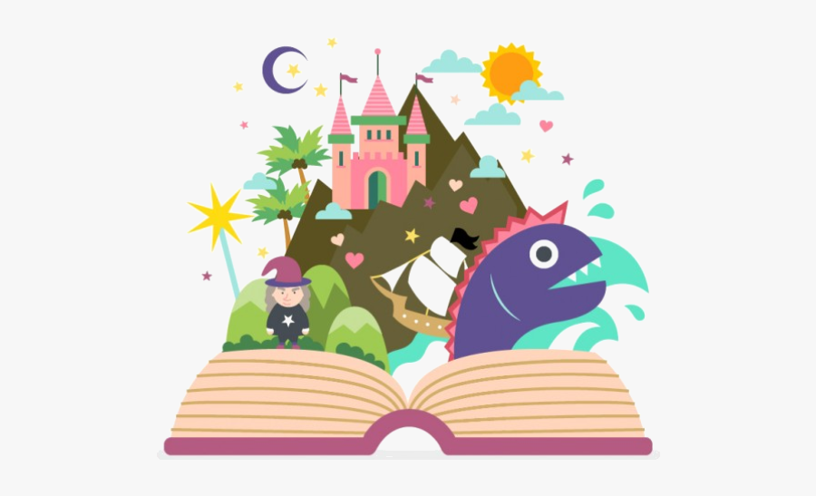 Fiction Stories Clip Art, Transparent Clipart