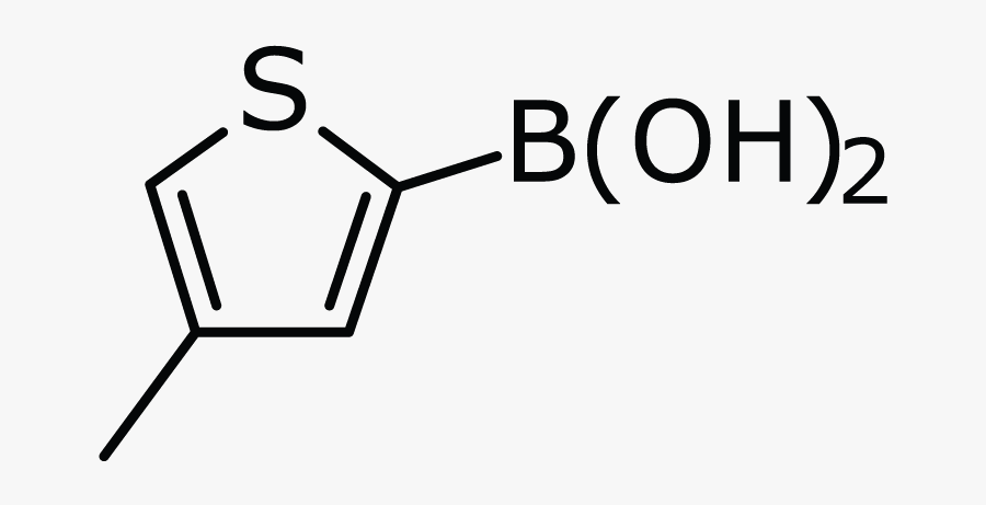 4 Methylthiophene 2 Boronic Acid - Structure Of Dipeptide Ala His, Transparent Clipart