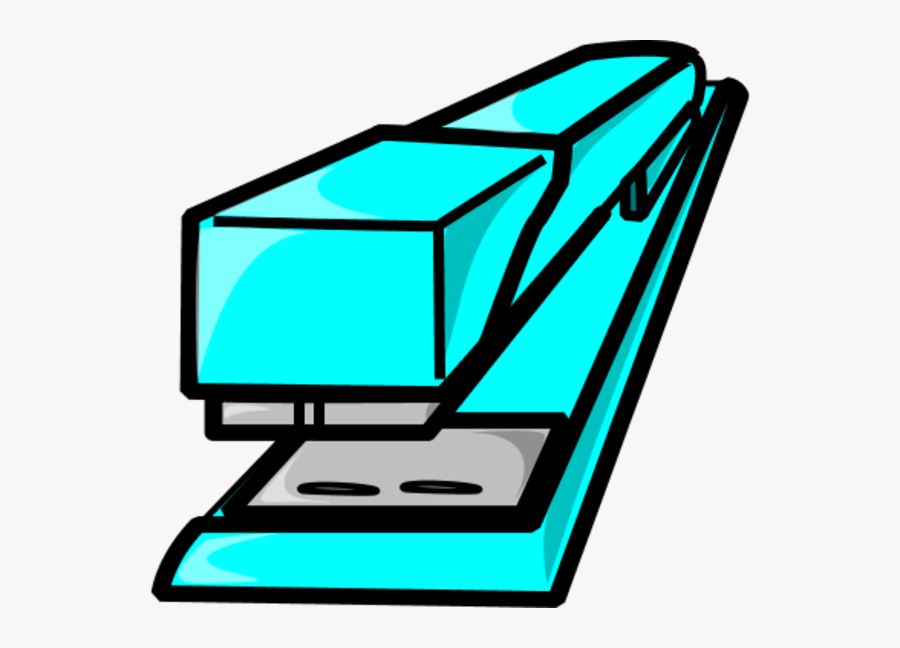 Stapler Cartoon - Clipart Things In The Classroom, Transparent Clipart