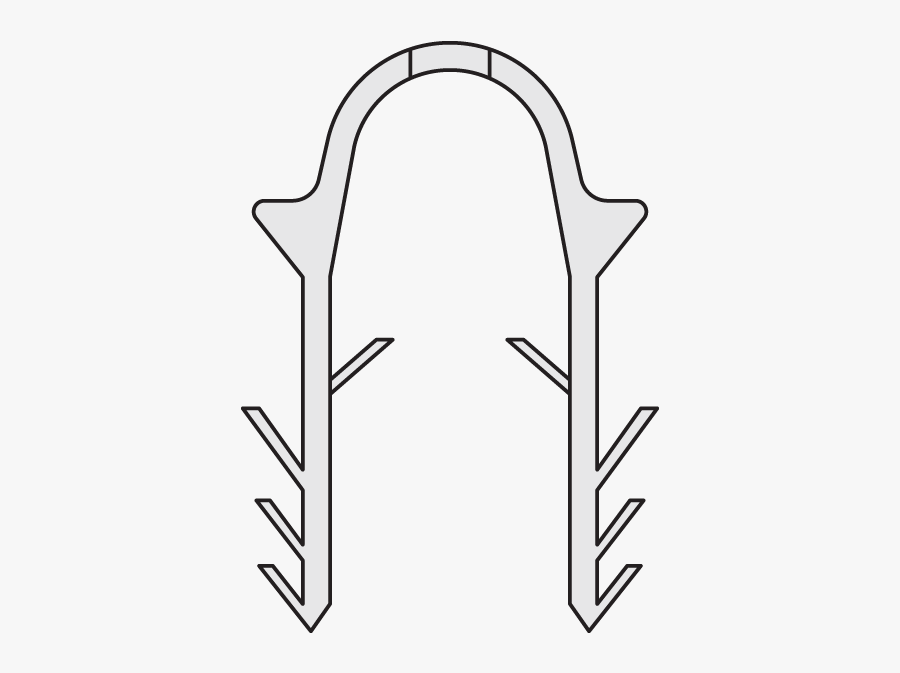 89252 300 2in Staples For Heatlink Deluxe Stapler, Transparent Clipart