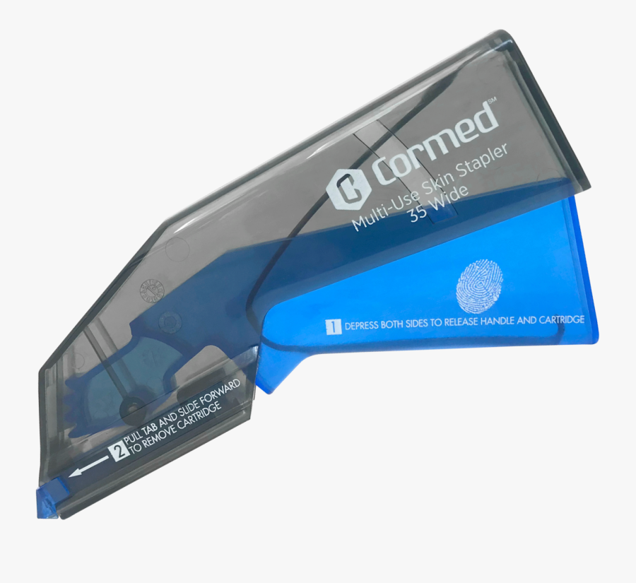 Cormed Multi Use Skin Stapler 35 Wide - Solid-state Drive, Transparent Clipart