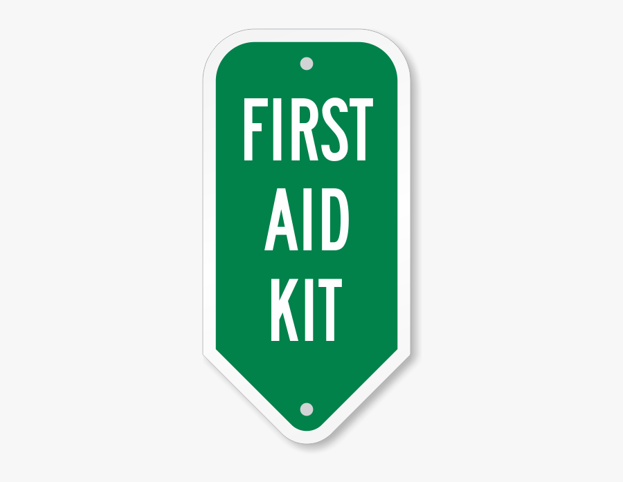 First Aid Kit Sign, Transparent Clipart