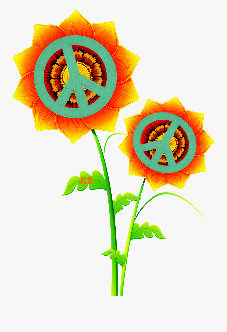 Transparent Hippie Flowers Png - Realistic Flower Clip Art, Transparent Clipart