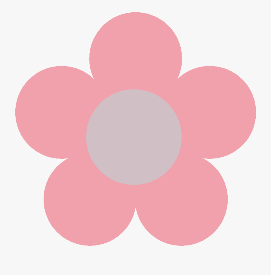 Transparent Hippie Flower Clipart - Red Flower Clipart Transparent Background, Transparent Clipart