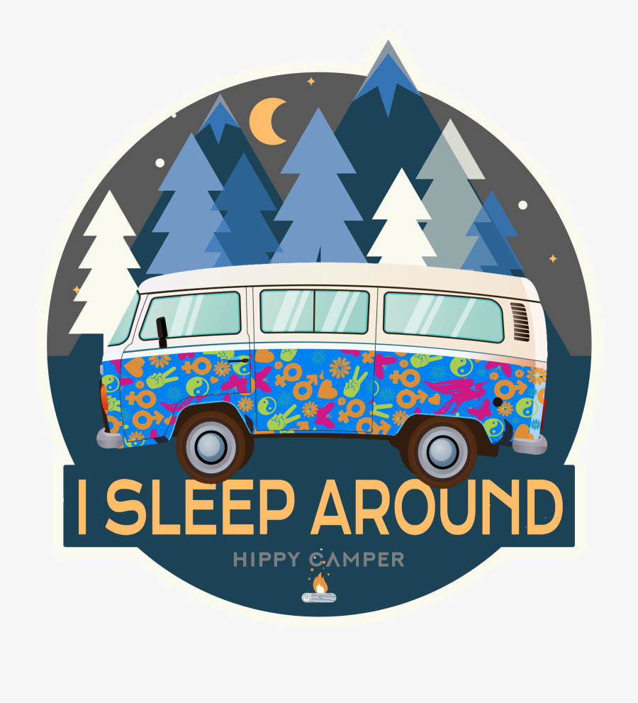 I Sleep Around Sticker - Prohibido Fumar, Transparent Clipart