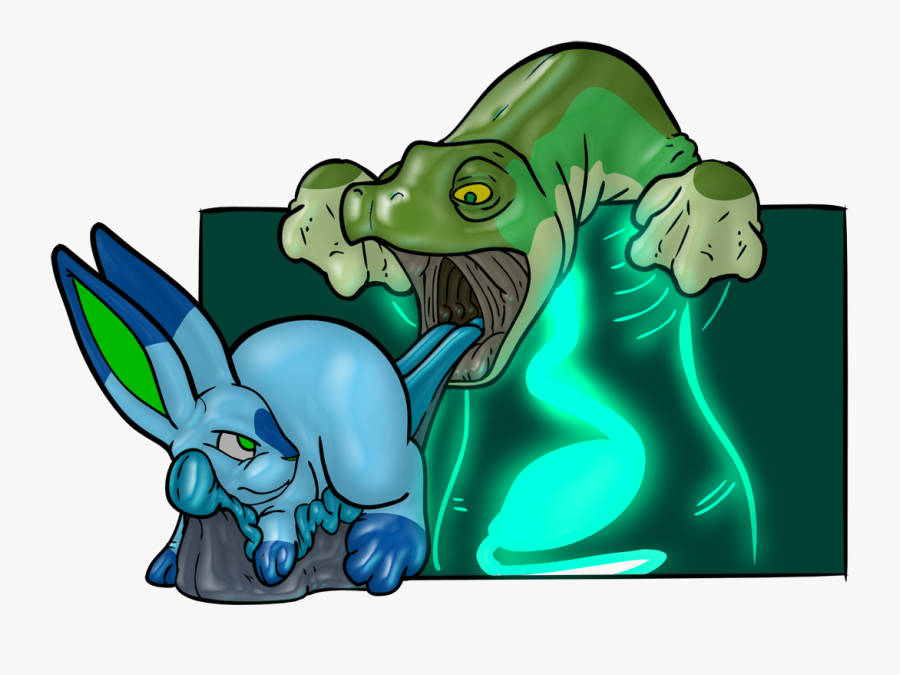 Jade And The Gecko Thing Xray - Cartoon, Transparent Clipart