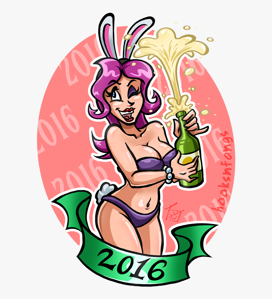 2016 New Years55 - Cartoon, Transparent Clipart