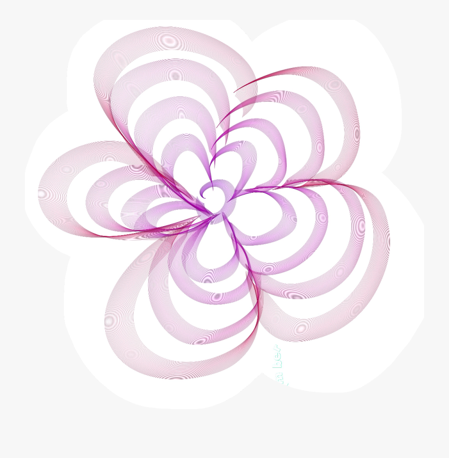 #flower #xray #floral #xrayflower #pink #drawing #garden#freetoedit - Illustration, Transparent Clipart