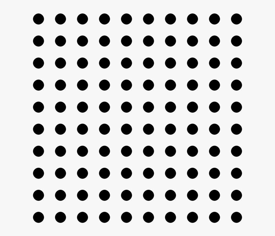 Dot Pattern, Transparent Clipart