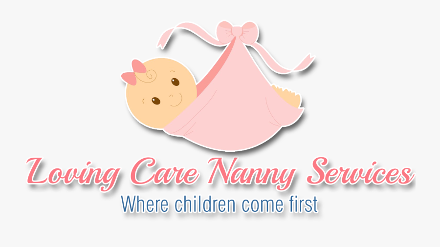Loving Care Nanny Services Logo, Transparent Clipart
