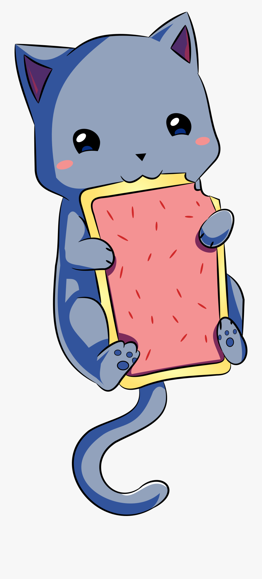 Cute Nyan Cat Drawings, Transparent Clipart