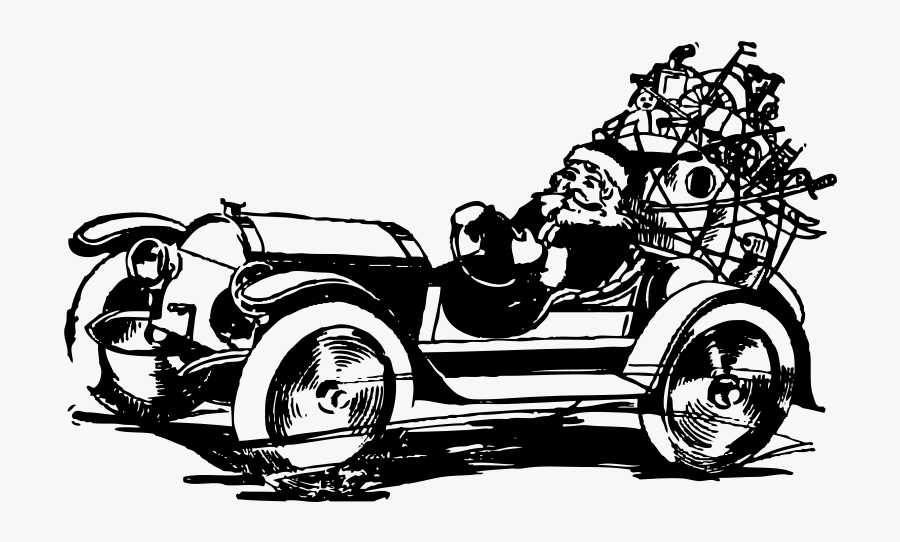 Santa Driving - National Impaired Driving Prevention Month 2017, Transparent Clipart