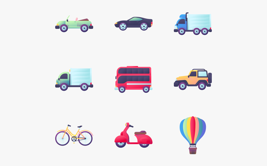 Transportation - Compact Van, Transparent Clipart