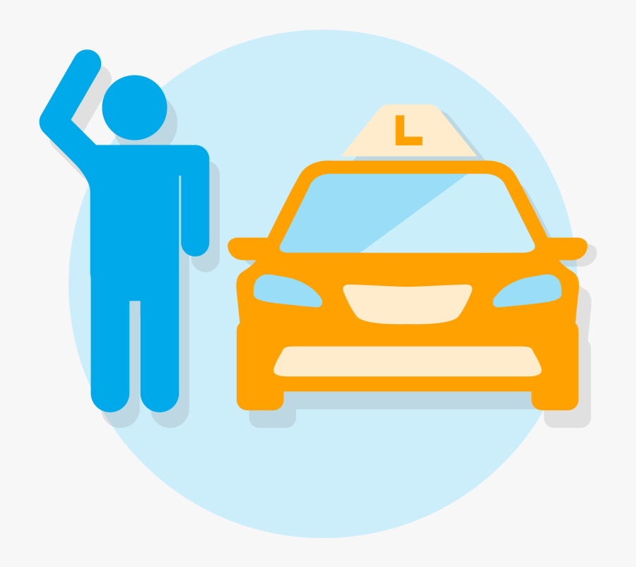 Learning To Drive Icon, Transparent Clipart