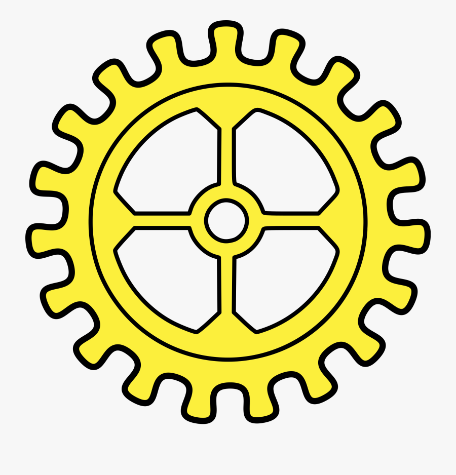 Steampunk Clipart Bike Gear - Surajmal College Of Engineering & Management Logo, Transparent Clipart