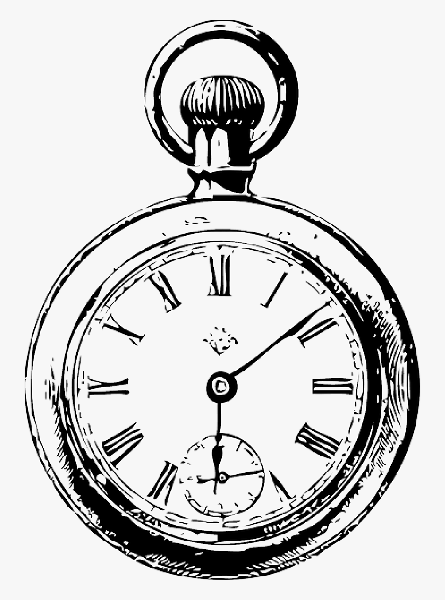 Collection Of Free Lock Drawing Steampunk Download - Stop Watch Alice In Wonderland, Transparent Clipart