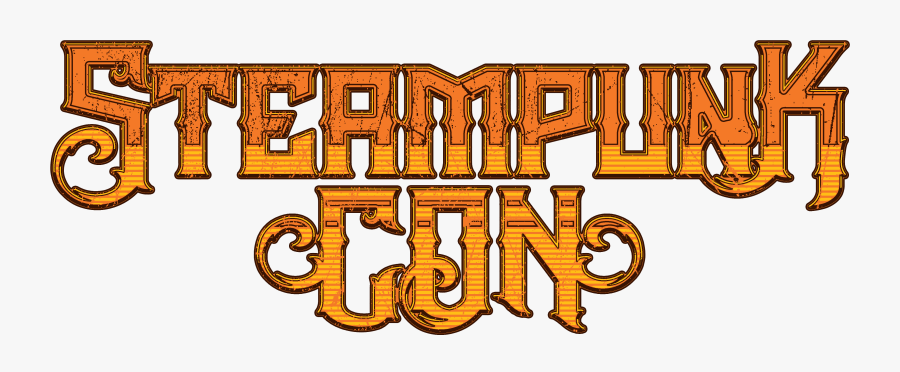 Steampunk Con - Calligraphy, Transparent Clipart