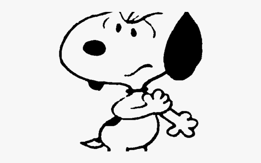 Snoopy Piss Me Off, Transparent Clipart
