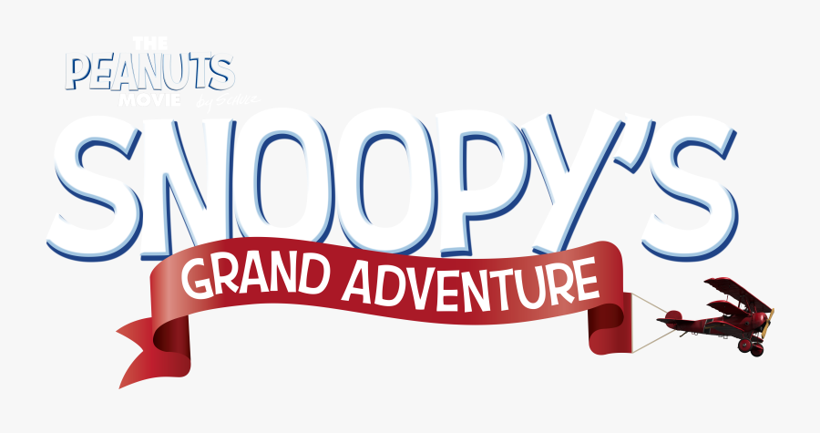 Peanuts Movie Snoopy's Grand Adventure Logo, Transparent Clipart