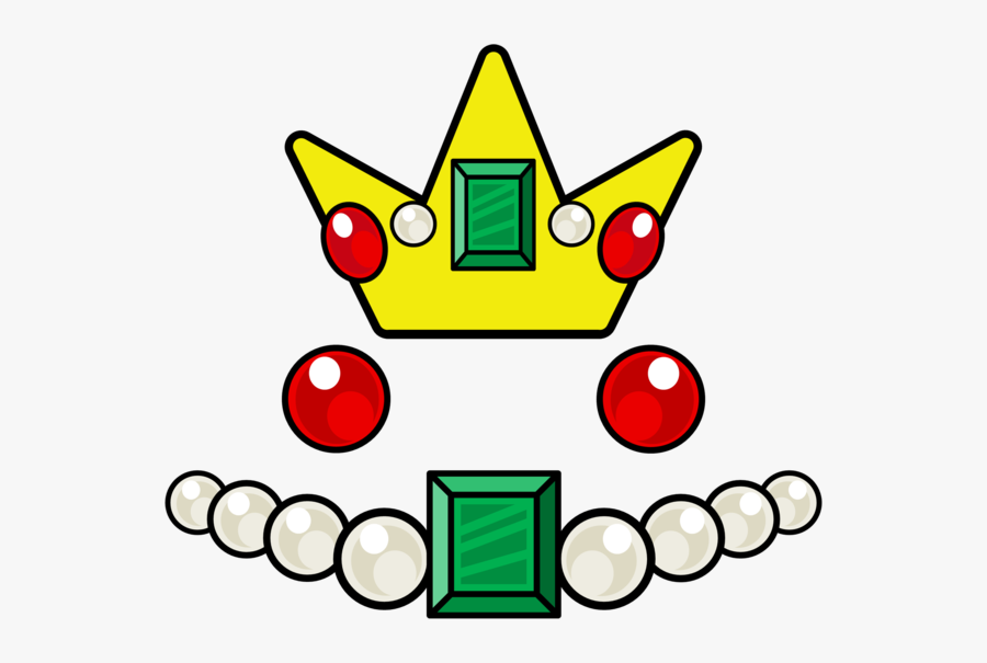 Princess Scarlett Jewels By Rafaelmartins - Transparent Princess Peach Jewels, Transparent Clipart