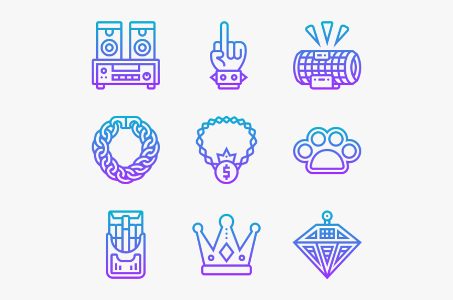Hip Hop, Transparent Clipart