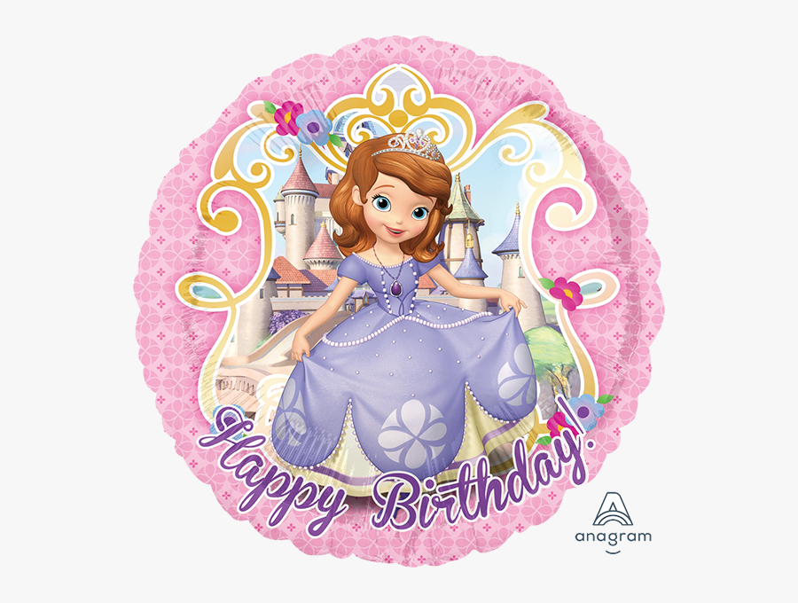 Transparent Sofia The First Png - Sofia Balloons, Transparent Clipart