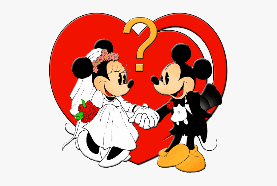 Mickey Mouse Minnie Mouse Wedding, Transparent Clipart