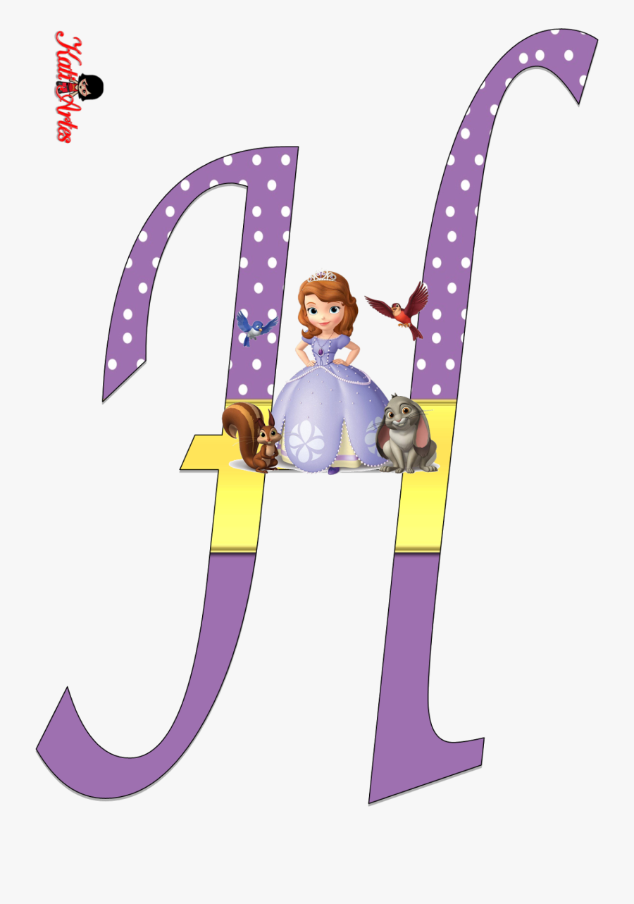 Letter Sofia The First Font, Transparent Clipart