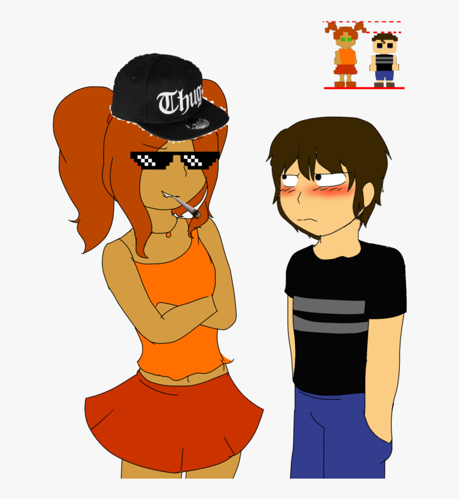 Collection Of Free Chast - Fnaf 4 Pigtailed Girl, Transparent Clipart