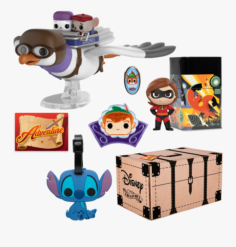 100% Exclusives In Every Box - Funko Disney Treasures, Transparent Clipart