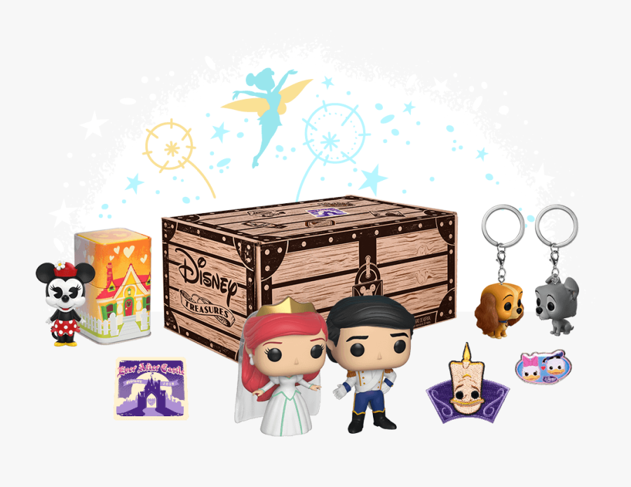 Disney Funko Treasure Box, Transparent Clipart