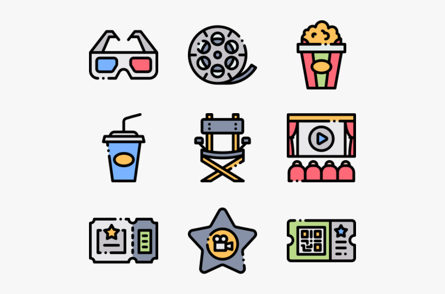 Cinema, Transparent Clipart