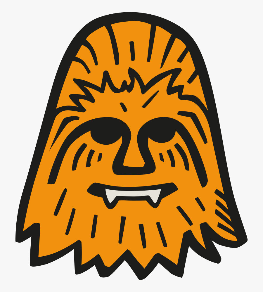 Chewbacca Icon - Chewie Star Wars Icon, Transparent Clipart