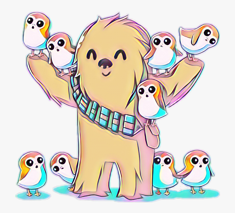 #chewbacca - Cartoon, Transparent Clipart