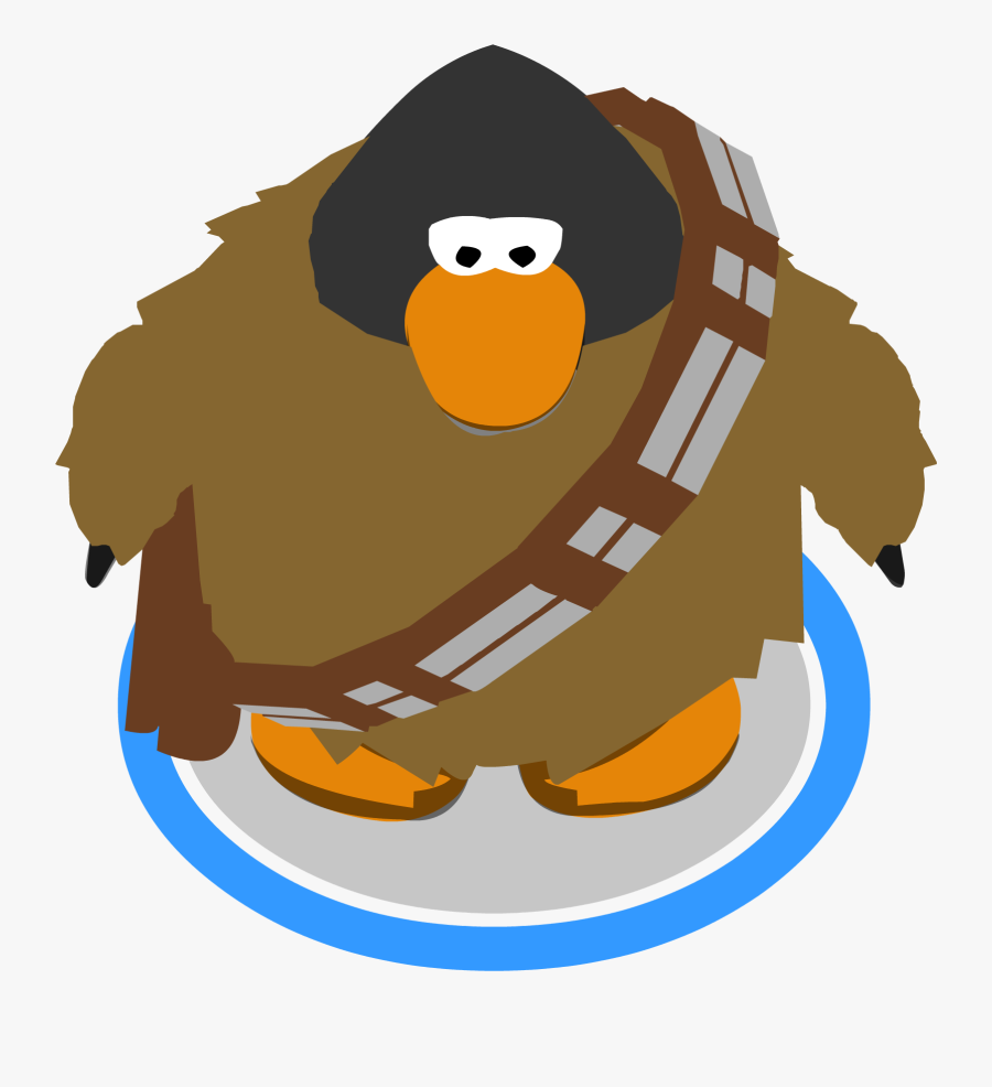 Chewbacca Clipart Wiki - Club Penguin 3d Penguin, Transparent Clipart