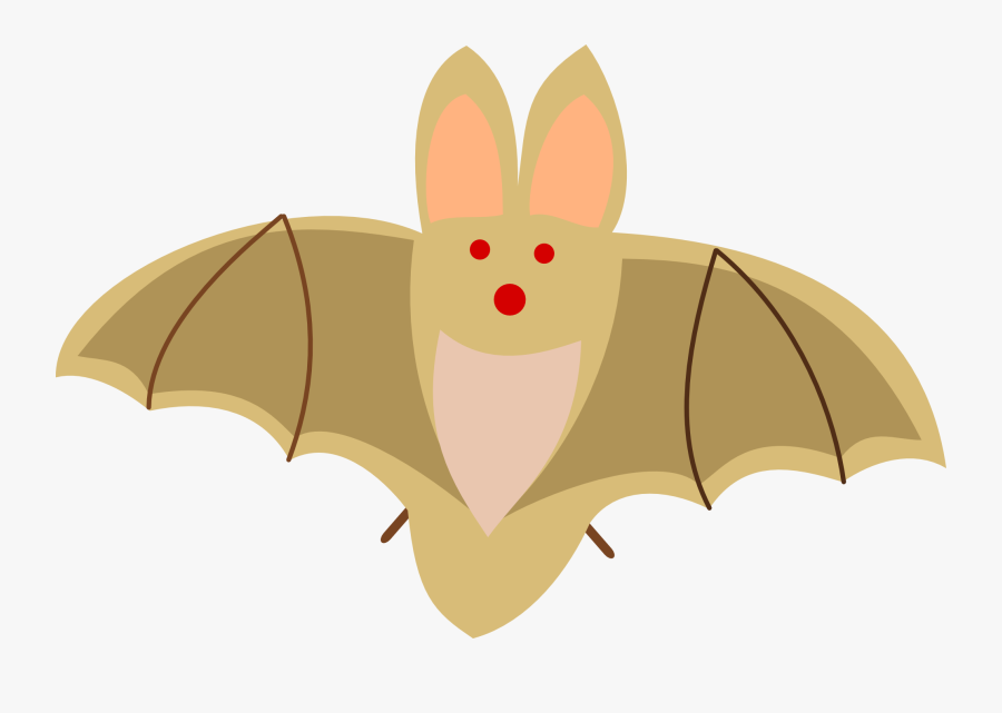 Cute Bat Clip Art, Transparent Clipart